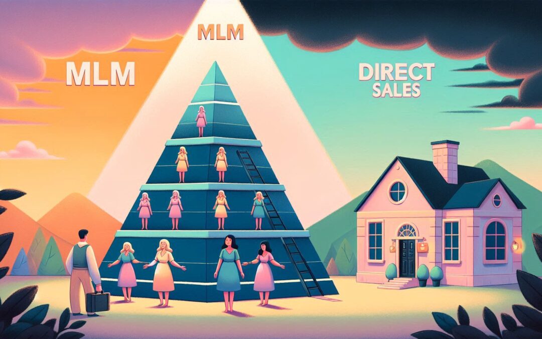 Unter­schie­de zwi­schen Direkt­ver­trieb und Mul­ti-Level-Mar­ke­ting